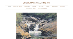 Desktop Screenshot of chuckmarshallfineart.com